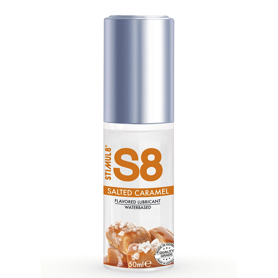 Lubrykant smakowy STIMUL8 S8, solony karmel, 50 ml