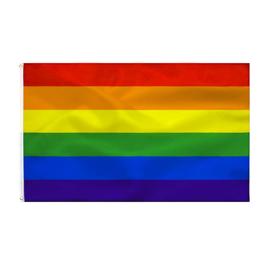 Tęczowa flaga PRIDE 90 × 150 cm