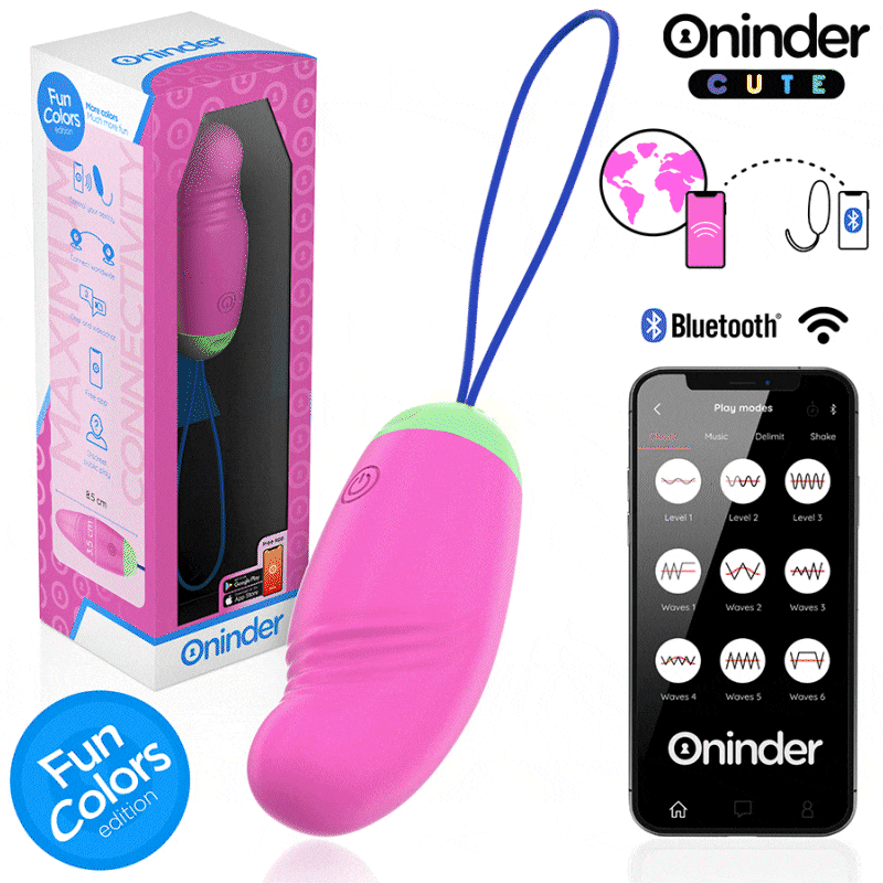 ONINDER CUTE Love Pleasure stymulator łechtaczki z wibracjami i rotacją