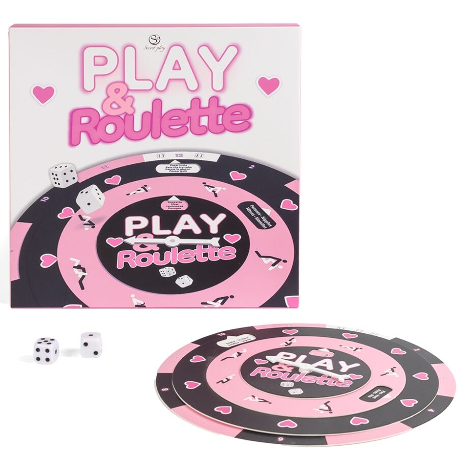 Gra erotyczna w kości SECRETPLAY Play & Roulette