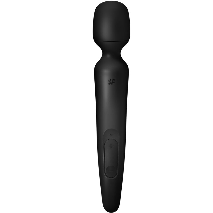 Satisfyer Wand Erland, wibrator typu wand, czarny