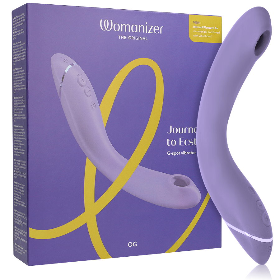Womanizer OG wibrator do punktu G z falami ciśnienia, fioletowy