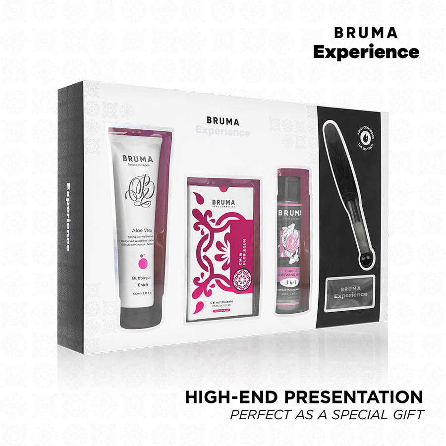 BRUMA XPERIENCE Sweet Gum Temptation zestaw prezentowy do masażu