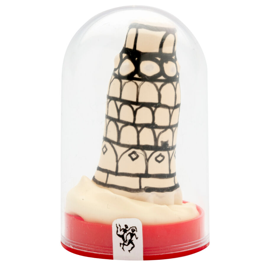CONDOMERIE Pisa Tower, ręcznie malowany żartobliwy prezent dla dorosłych