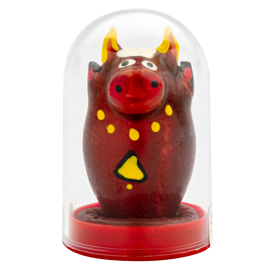 CONDOMERIE Bull Model 1, ręcznie malowana prezerwatywa novelty na prezent erotyczny