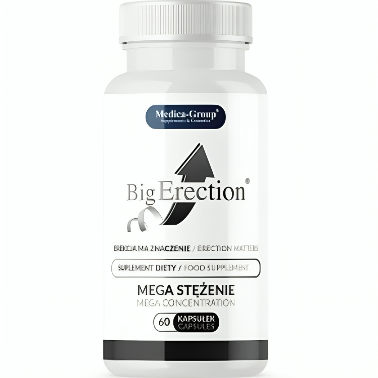 MEDICA GROUP Big Erection, suplement diety, 60 kapsułek