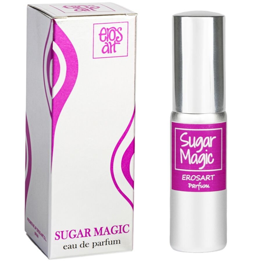 Perfumy do ciała EROS-ART Sugar Magic o zapachu waty cukrowej, 20 ml