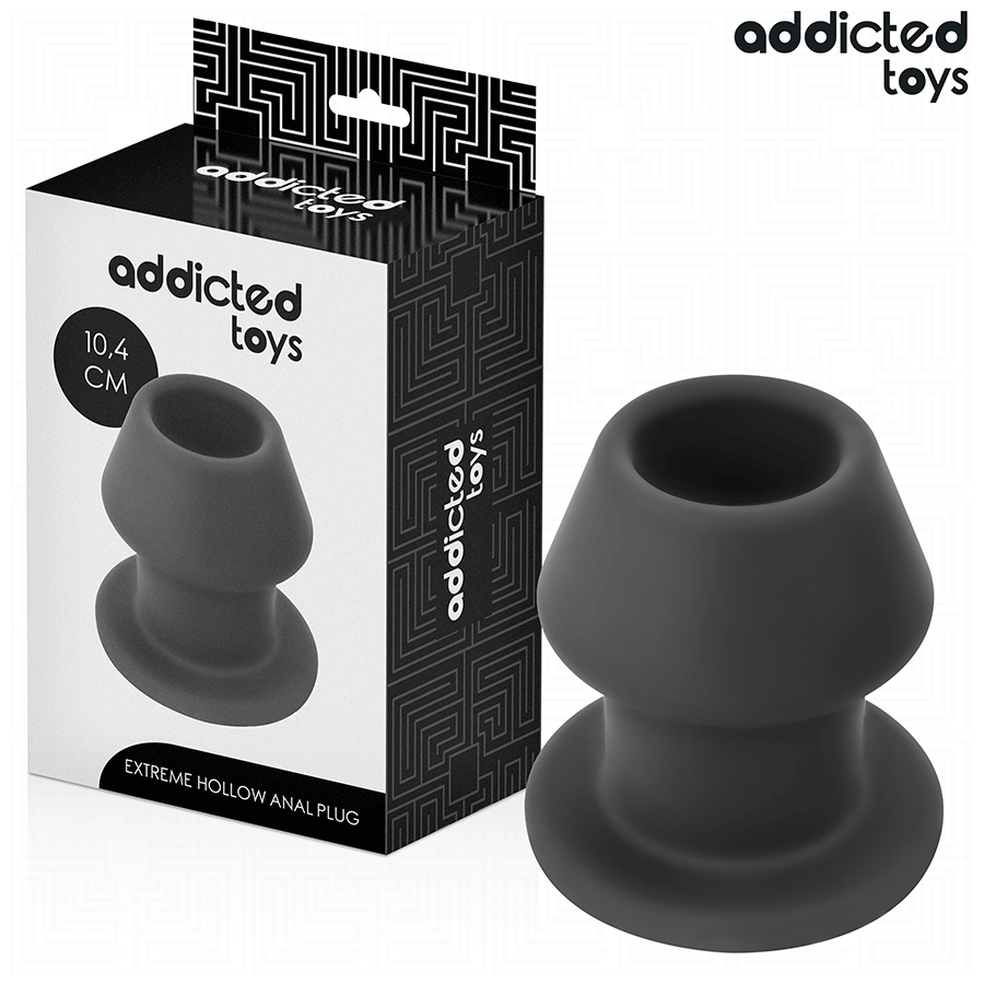 Silikonowy korek analny Addicted Toys Extreme Hollow, rozmiar L