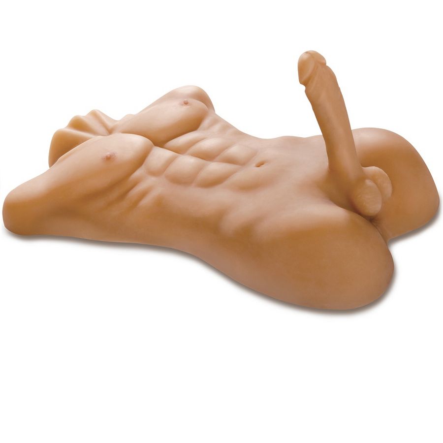 EXTREME TOYZ Mega Male męski masturbator w formie torsu