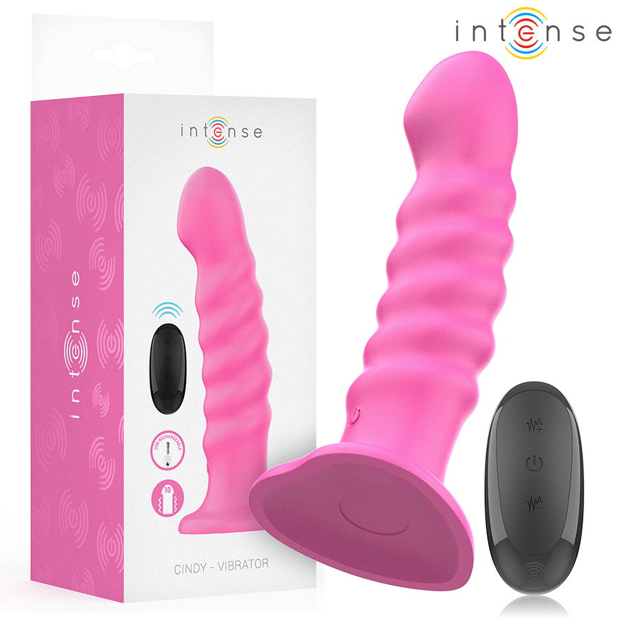 Wibrator INTENSE Cindy z pilotem, rozmiar L