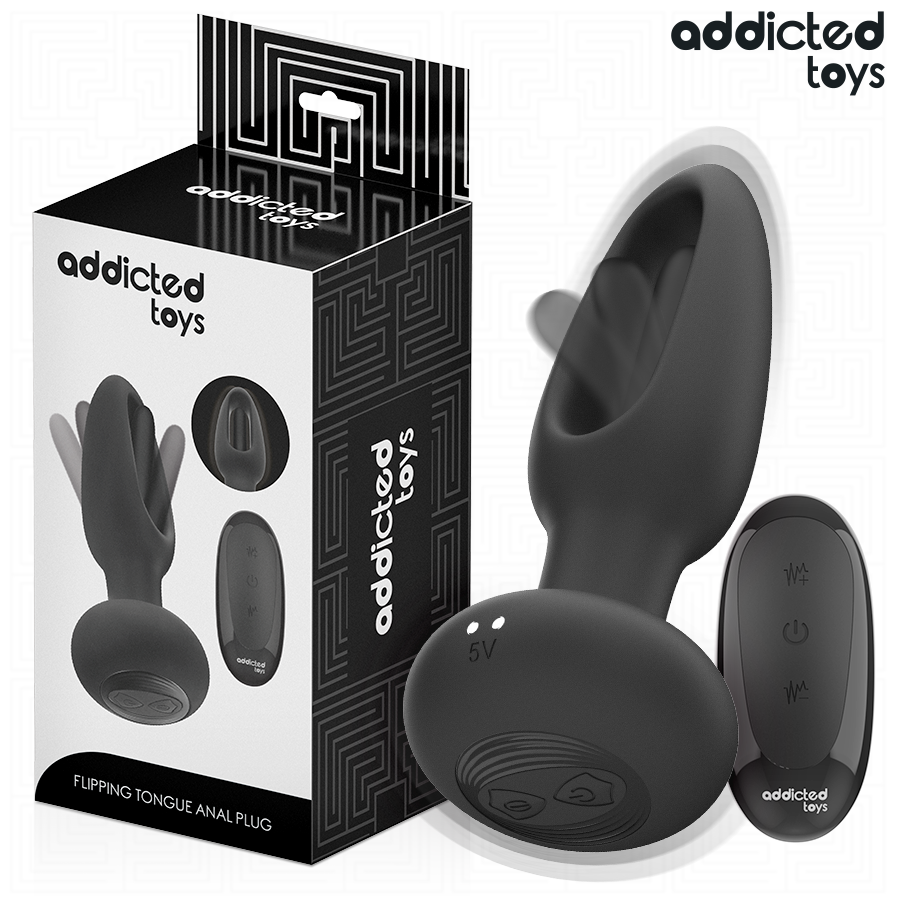 Wibrujący korek analny ADDICTED TOYS z pilotem