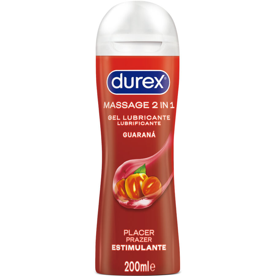 Żel do masażu i lubrykant z guaraną, pobudzający do intensywniejszych pieszczot DUREX