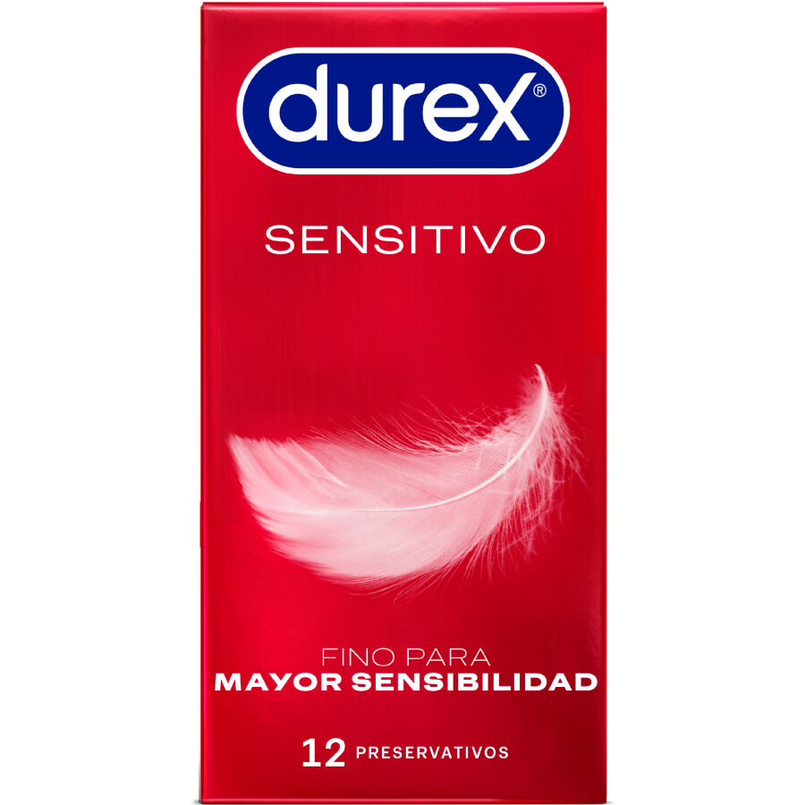 Cienkie prezerwatywy Durex Sensitive, 12 sztuk