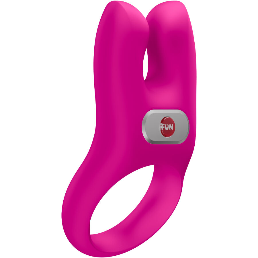Wibrujący pierścień na penisa FUN FACTORY NOS Classic, magenta