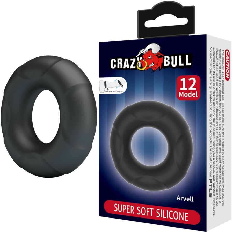 Crazy Bull Arvell Model 12 pierścień na penisa bez wibracji