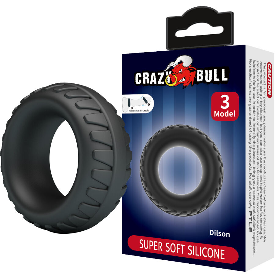 Crazy Bull Dilson Model 3 pierścień erekcyjny bez wibracji