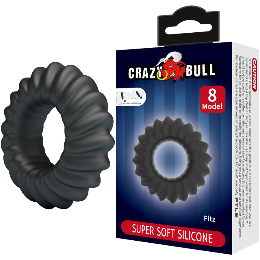 Pierścień erekcyjny Crazy Bull Fitz Model 8 bez wibracji