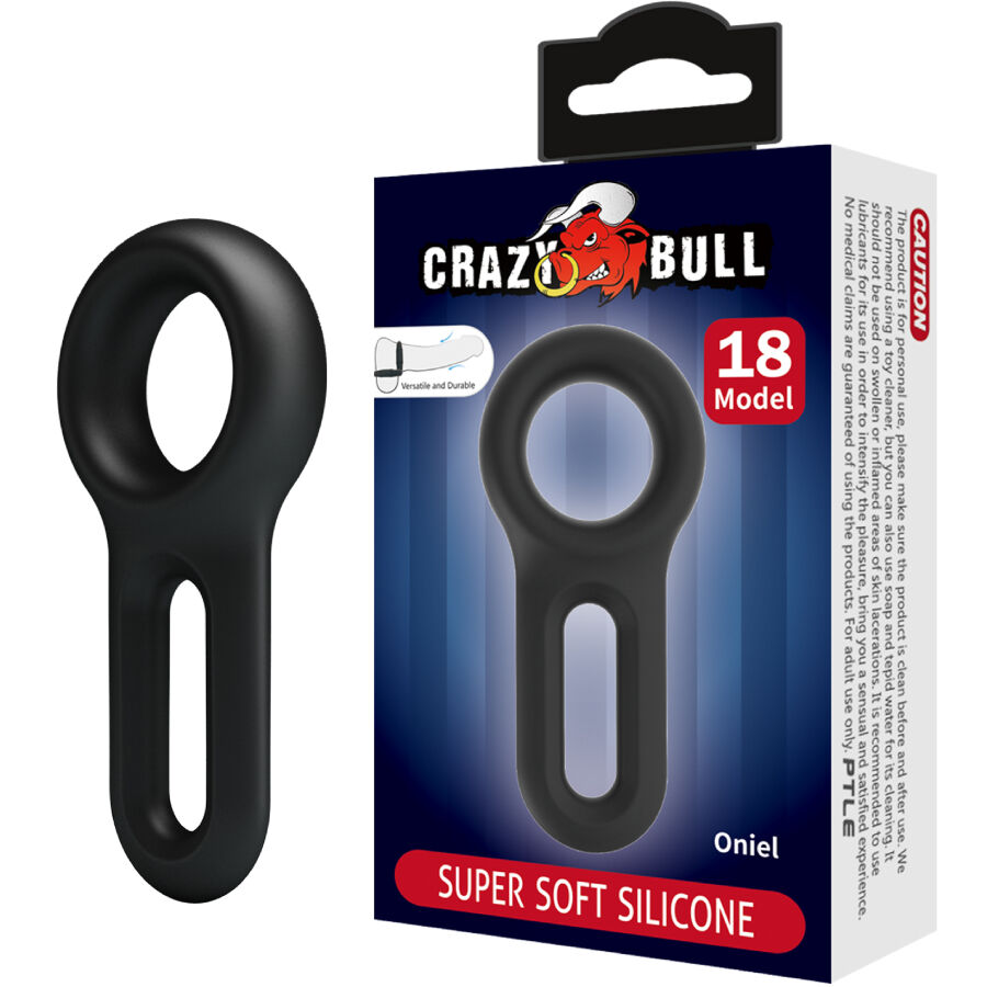 Pierścień na penisa Crazy Bull Oniel Model 18 bez wibracji