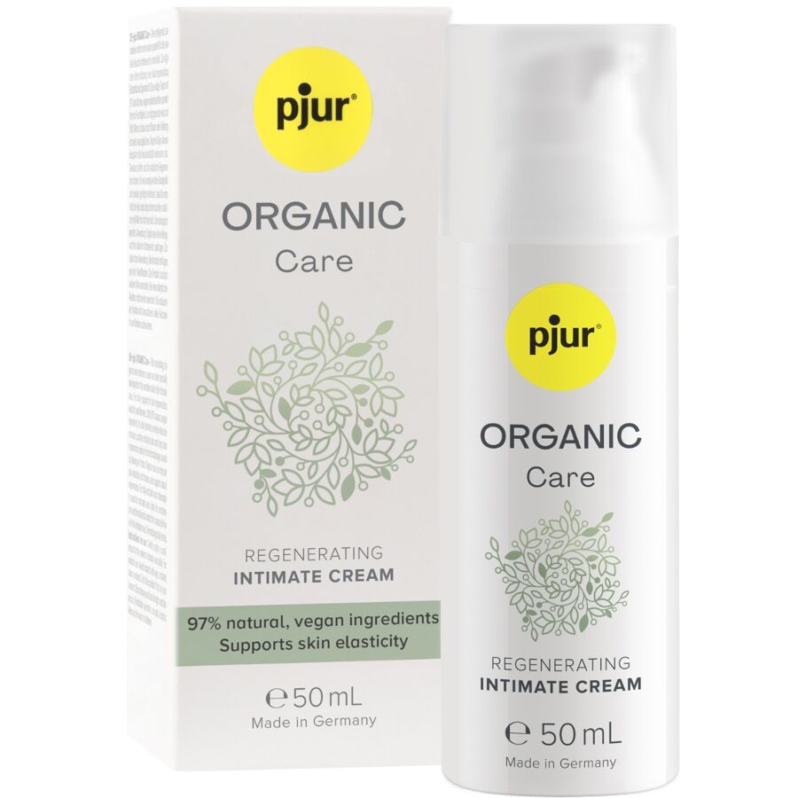 PJUR ORGANIC Care regenerujący krem do higieny intymnej, 50 ml