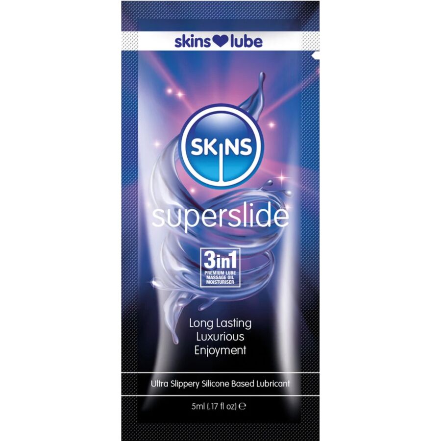 SKINS Superslide silikonowy lubrykant, jednorazowa saszetka 5 ml
