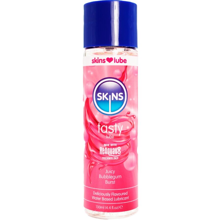 Żel intymny SKINS Tasty o smaku gumy balonowej, 130 ml