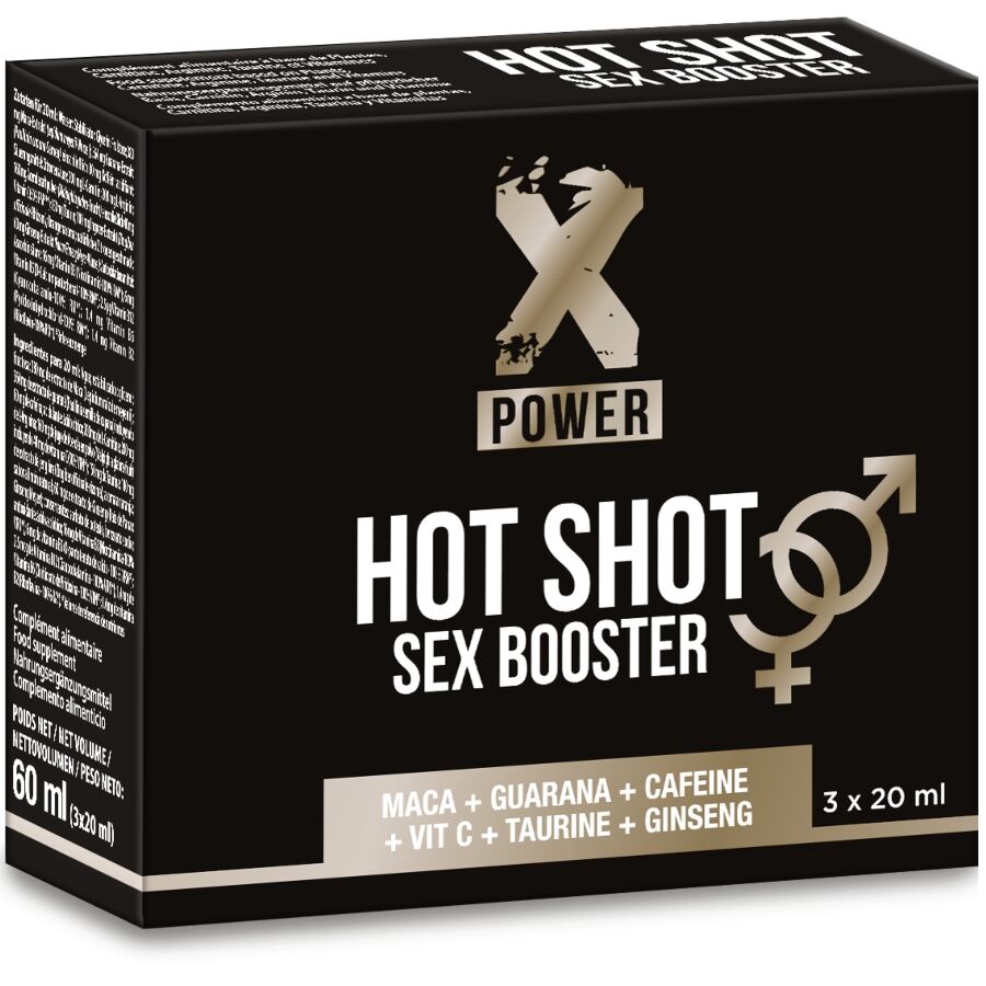 Suplement diety XPOWER Hot Shot, 3 shoty