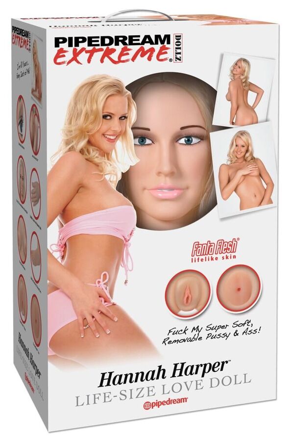 Dmuchana lalka erotyczna Hannah Harper EXTREME DOLLZ