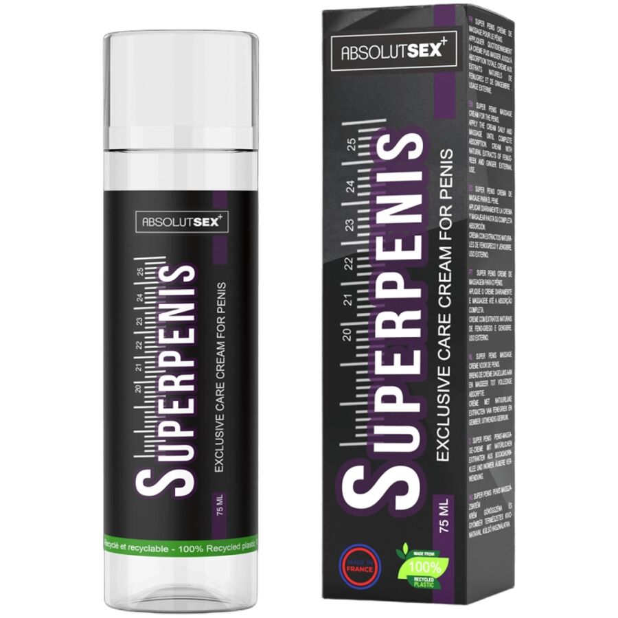 RUF Superpenis krem do higieny intymnej dla mężczyzn z żeń szeniem i kozieradką, 75 ml