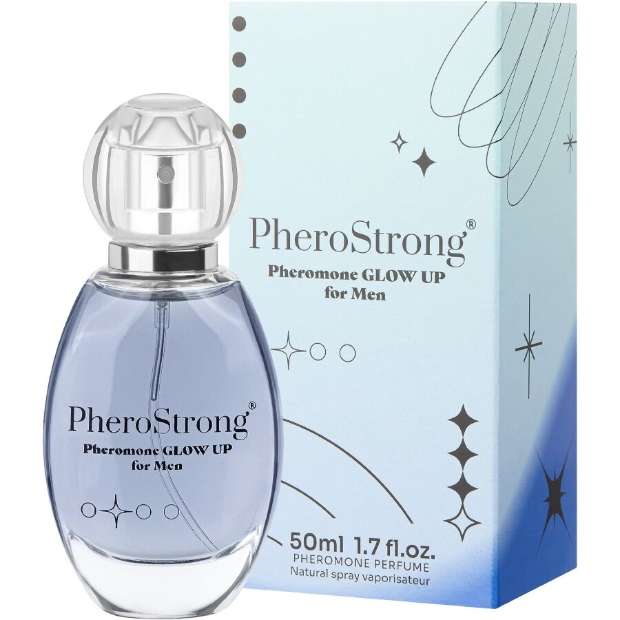 PheroStrong Glow Up perfumy z feromonami dla mężczyzn, 50 ml