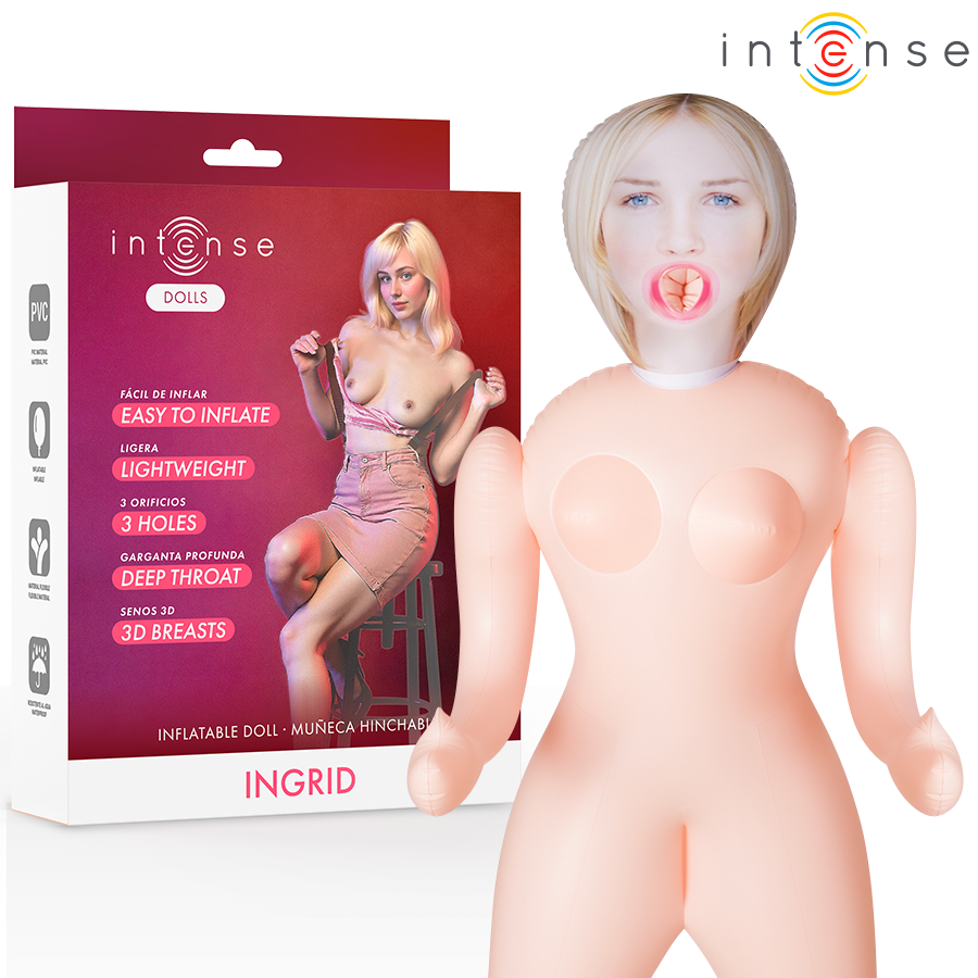 Nadmuchiwana lalka erotyczna Intense Dolls Ingrid