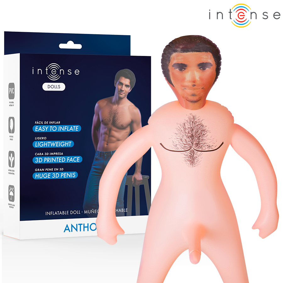 Nadmuchiwana lalka seksualna Intense Dolls Anthony