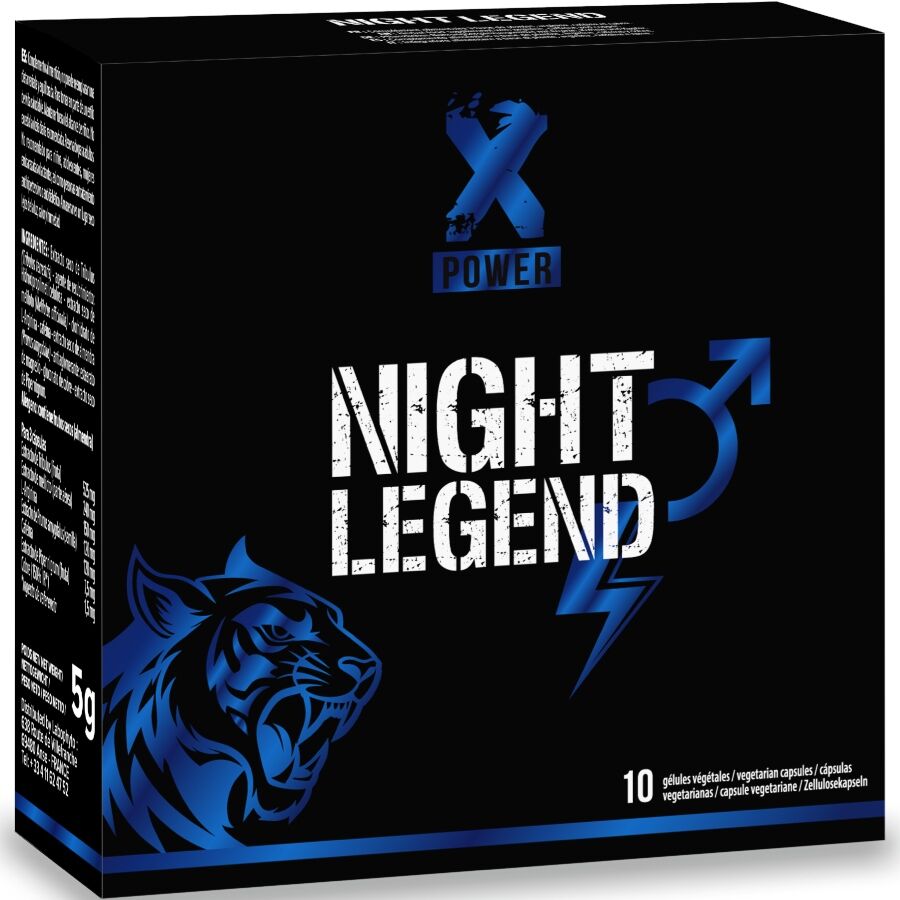 Xpower Night Legend Szybko Działający Środek Stymulujący Erekcję I Sprawność 10 Kapsułek