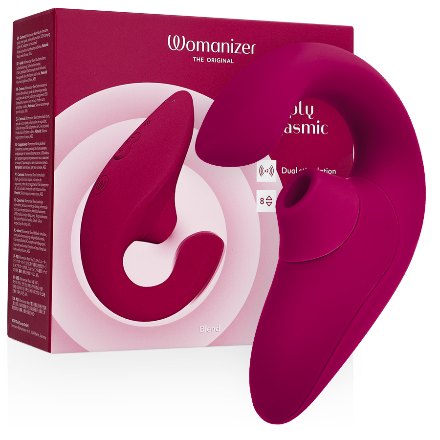 Wibrator ciśnieniowy Womanizer Blend, różowy