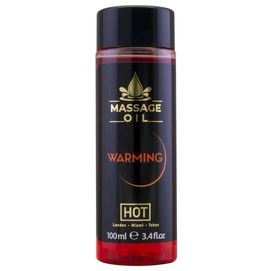 Rozgrzewający olejek do masażu HOT, 100 ml