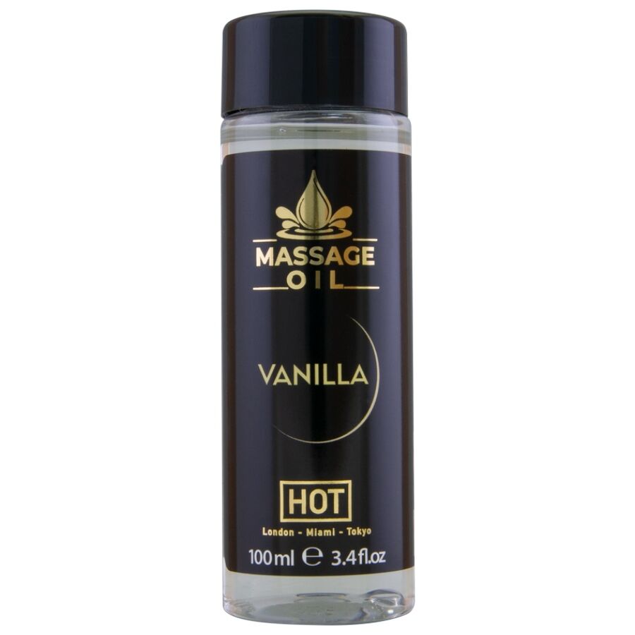 Olejek do masażu HOT o zapachu wanilii, 100 ml