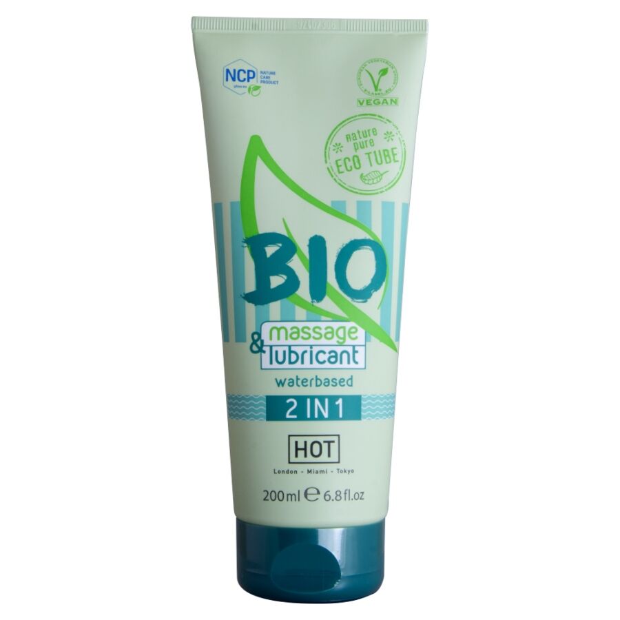 HOT lubrykant na bazie wody i żel do masażu, 200 ml