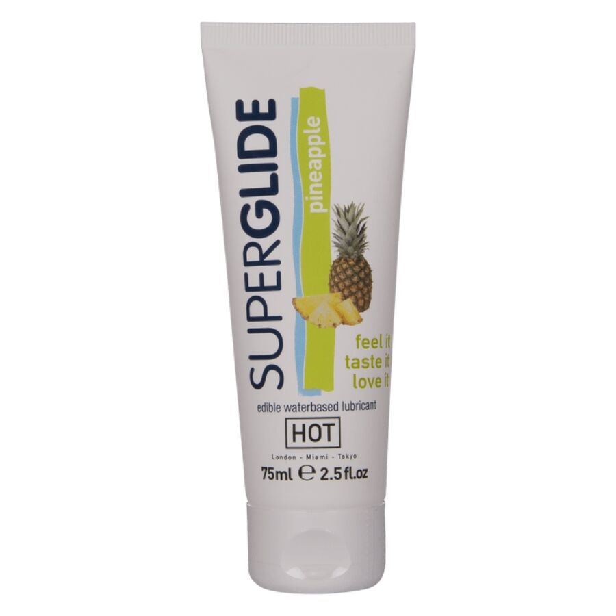 Żel nawilżający HOT Superglide o smaku ananasa, 75 ml