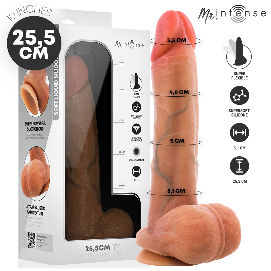 MR. INTENSE Gary XL realistyczny dildo z przyssawką