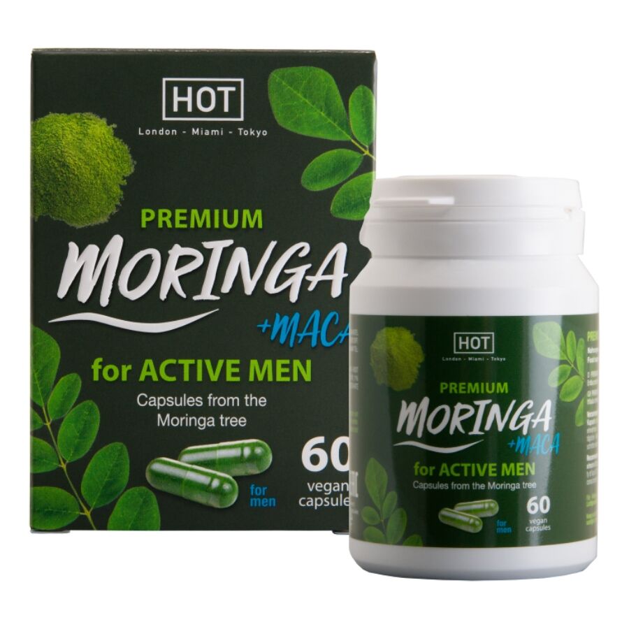 HOT Moringa Men, suplement diety, 60 kapsułek