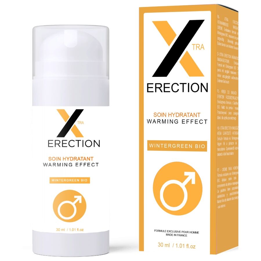 Rozgrzewający krem dla mężczyzn RUF X, 30 ml