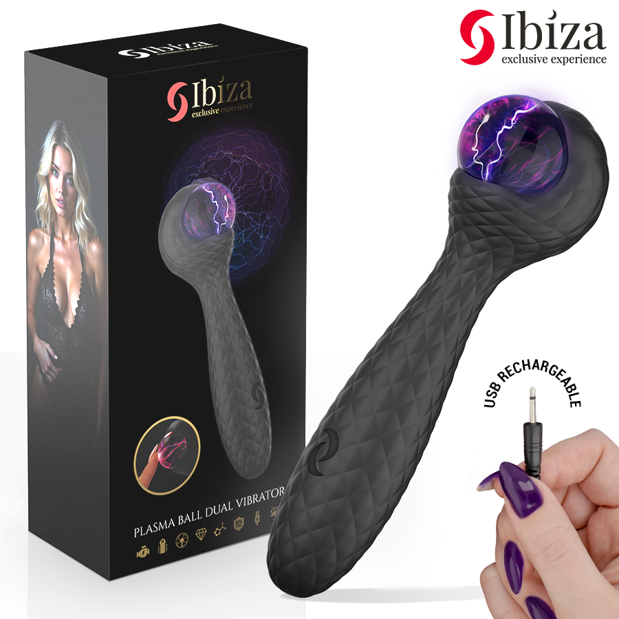 Ibiza Wibrator I Stymulator Z Kulą Plazmową