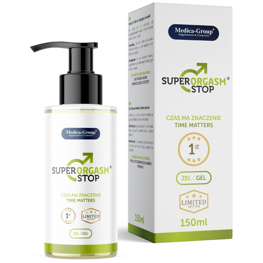 MEDICA GROUP Super Orgasm Stop żel dla mężczyzn 150 ml