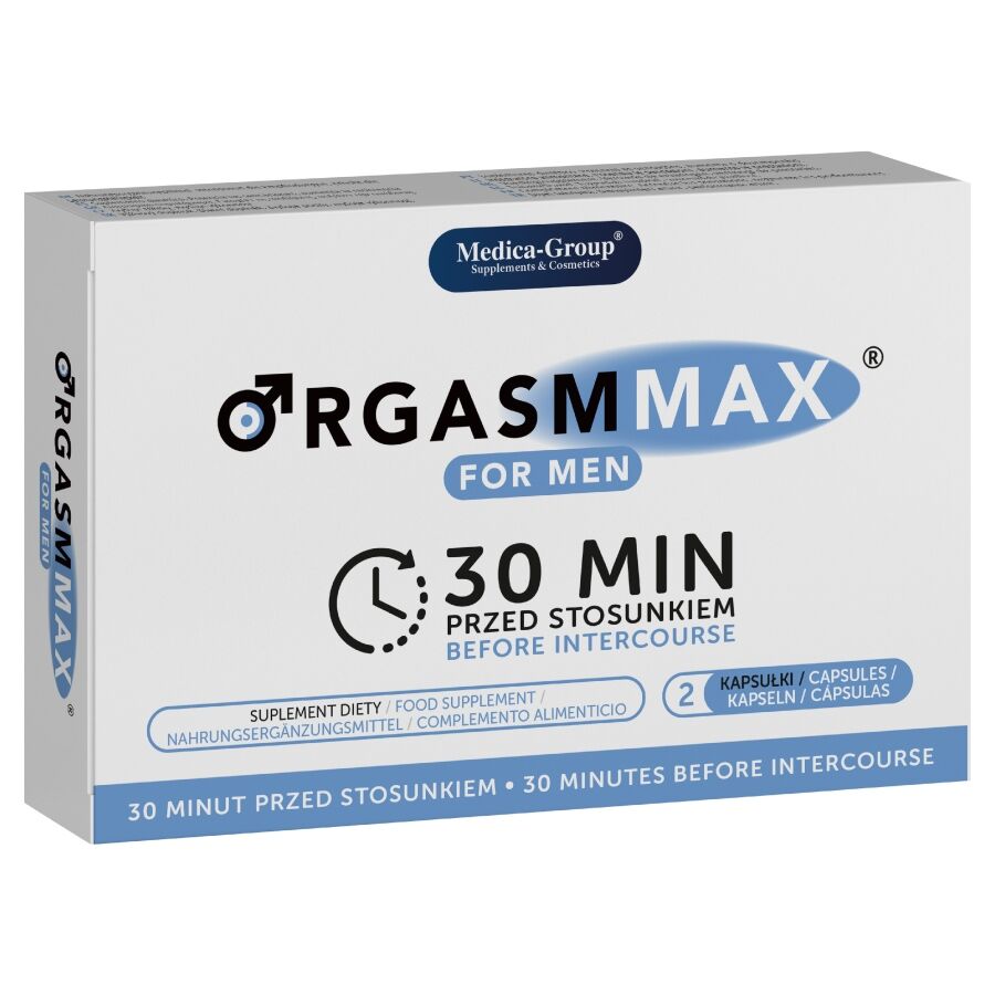 MEDICA GROUP Orgasm Max for Men suplement diety, 2 kapsułki