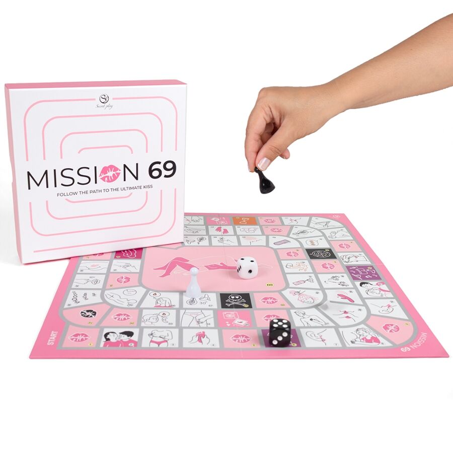 SECRET PLAY Mission 69 – erotyczna gra planszowa dla par