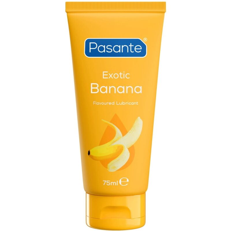 Lubrykant smakowy Pasante o smaku banana, 75 ml