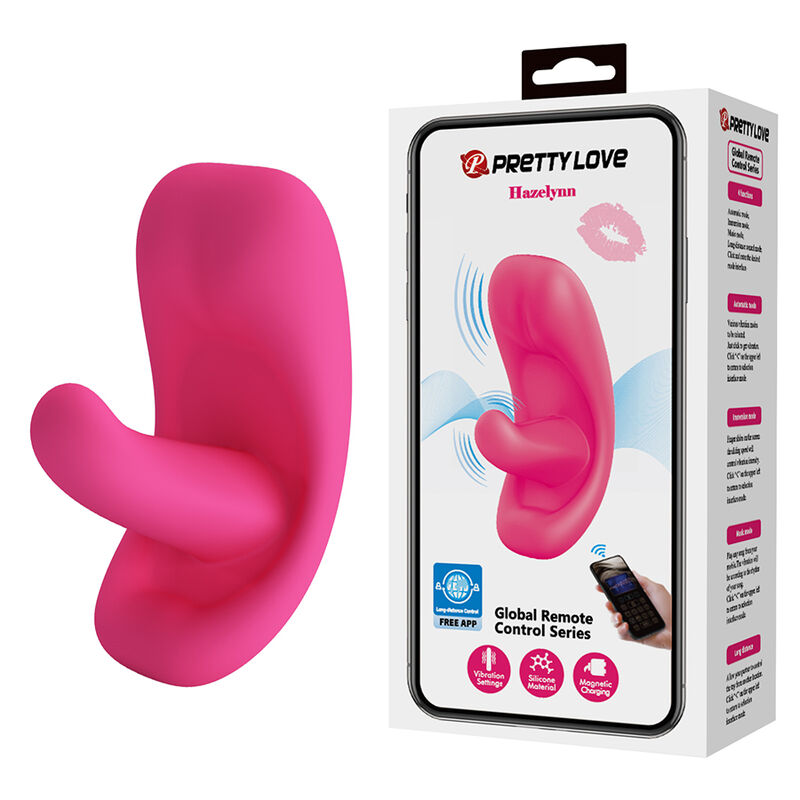 Pretty Love Hazelynn stymulator łechtaczki ze sterowaniem przez aplikację, różowy