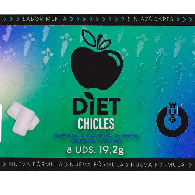WUG Diet suplement diety w gumie do żucia o smaku mięty