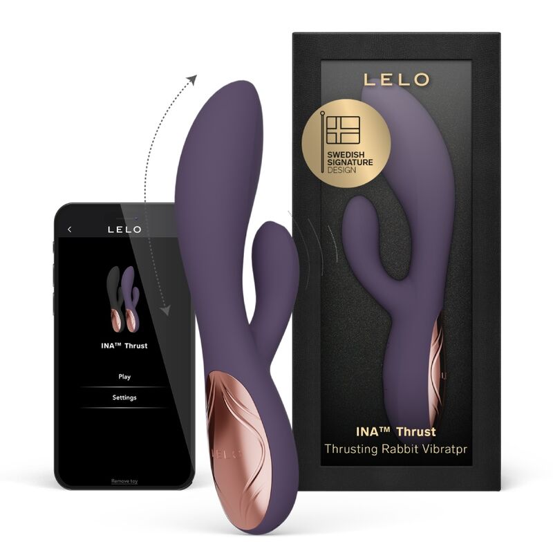 Wibrator króliczek LELO INA Thrust, fioletowy