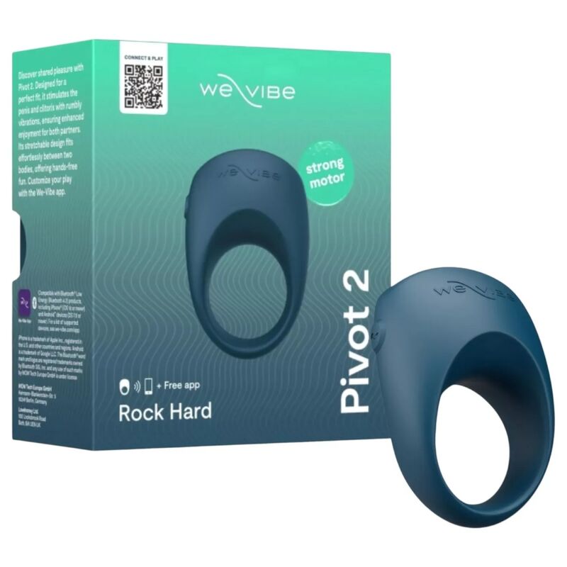 Wibrujący pierścień na penisa WE-VIBE Pivot 2