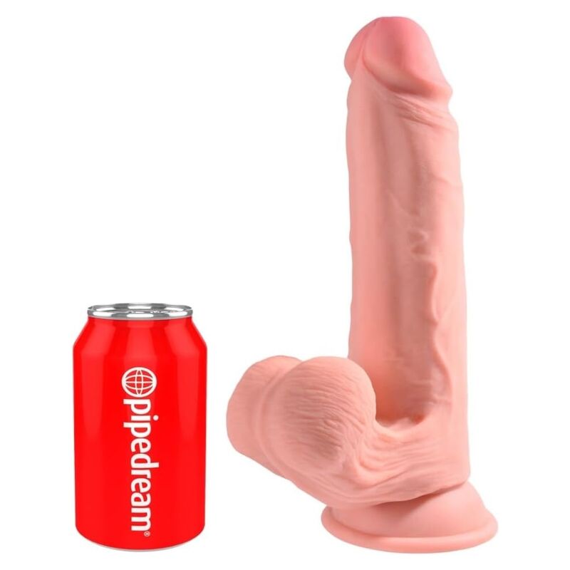 KING COCK PLUS realistyczny dildo z przyssawką, 30 cm